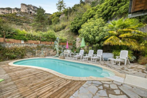 Villa de 4 chambres avec vue sur le lac piscine privee et jardin amenage a Saint Pierre des Tripiers
